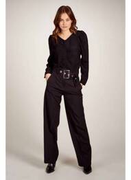 Pantalon large noir ASTRID BLACK LABEL femme