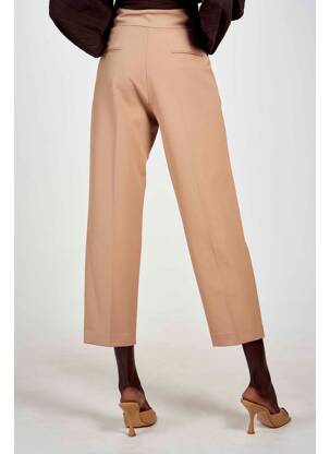 Pantalon 7/8 beige ASTRID BLACK LABEL femme