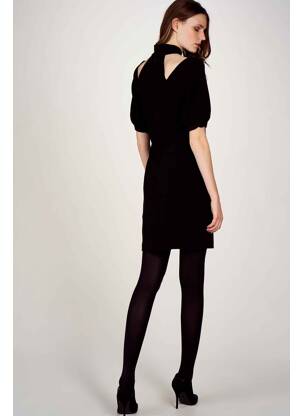 Robe mi-longue noir ASTRID BLACK LABEL femme