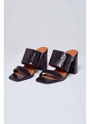 Sandales/Nu pieds noir ASTRID BLACK LABEL pour femme seconde vue
