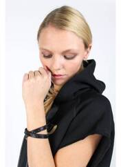 Bracelet noir ASTRID BLACK LABEL pour femme seconde vue
