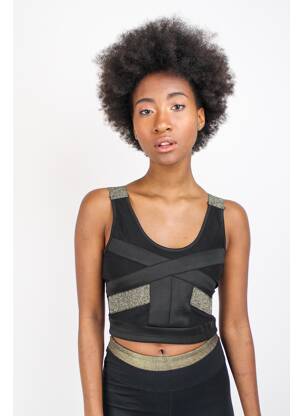 Top noir ASTRID BLACK LABEL femme