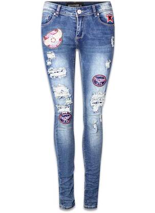 Jeans skinny bleu HAILYS femme