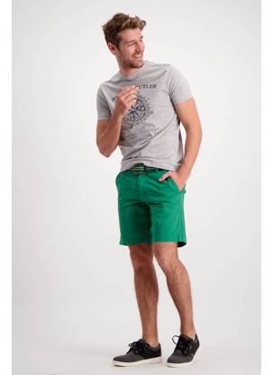 Bermuda vert BRUCE & BUTLER  homme