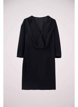 Robe mi-longue noir IKKS pour femme
