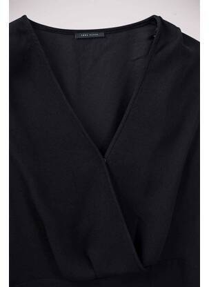 Robe mi-longue noir IKKS femme