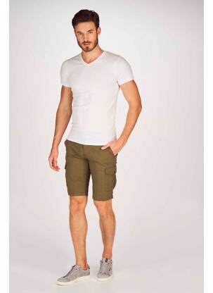 Bermuda beige BRUCE & BUTLER  homme