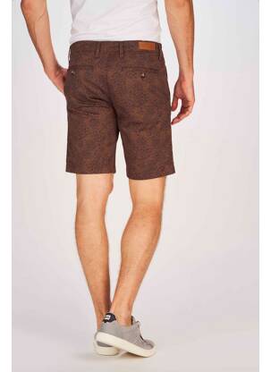 Bermuda marron BRUCE & BUTLER  homme
