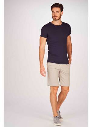 Bermuda gris BRUCE & BUTLER  homme