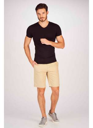 Bermuda beige BRUCE & BUTLER  homme