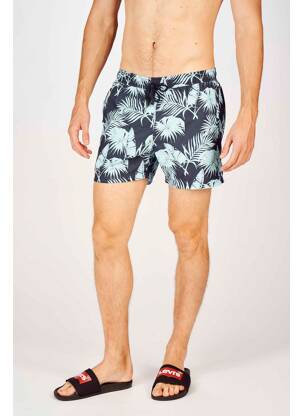 Short de bain bleu BRUCE & BUTLER  homme