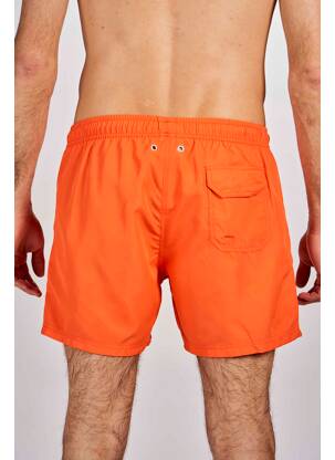 Short de bain orange BRUCE & BUTLER  homme