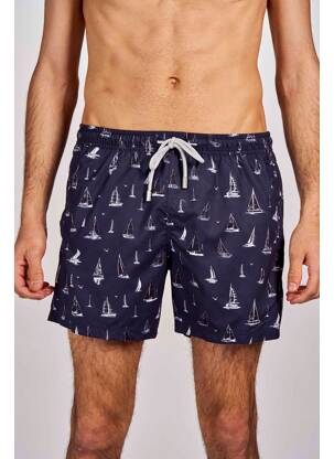 Short de bain bleu BRUCE & BUTLER  homme