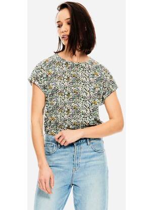 T-shirt bleu GARCIA femme