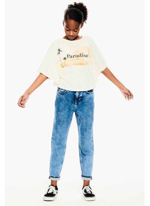 T-shirt blanc GARCIA fille