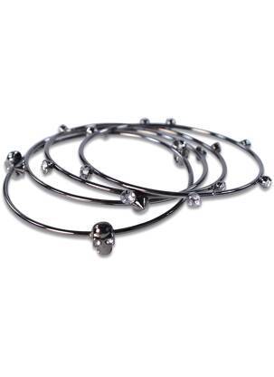Bracelet jonc argent AB STUDIO femme
