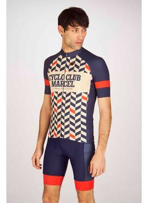 Cycliste bleu CYCLO CLUB MARCEL  homme