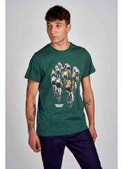 T-shirt vert CYCLO CLUB MARCEL  pour homme seconde vue