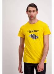 T-shirt jaune CYCLO CLUB MARCEL  pour homme seconde vue