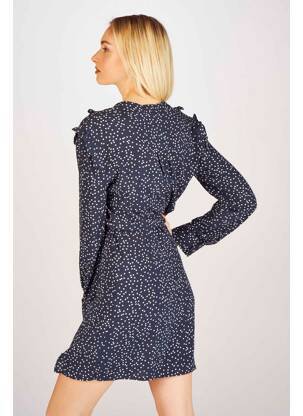 Robe courte bleu CLOUDS OF FASHION femme