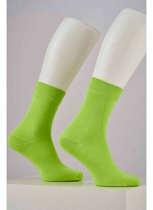 Chaussettes vert CLOUDS OF FASHION femme