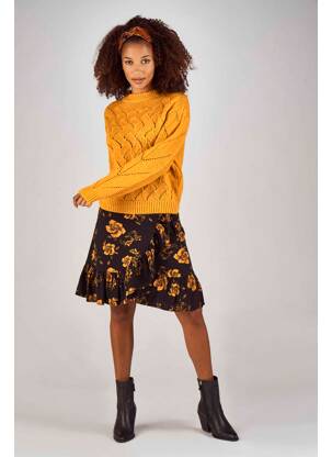 Mini-jupe noir CLOUDS OF FASHION femme