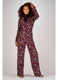 Combi-pantalon rouge CLOUDS OF FASHION femme