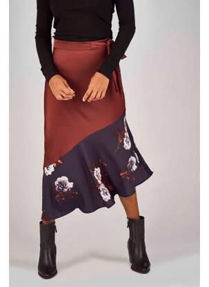 Jupe longue rouge CLOUDS OF FASHION femme
