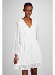 Robe courte blanc CLOUDS OF FASHION pour femme seconde vue