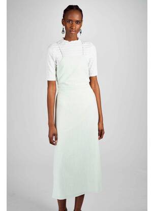 Robe mi-longue vert CLOUDS OF FASHION femme