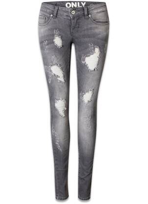 Jeans skinny gris ONLY femme