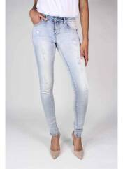 Jeans coupe slim bleu VILA pour femme seconde vue