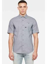 Chemise manches courtes bleu G STAR homme