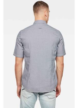 Chemise manches courtes bleu G STAR homme