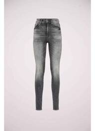 Jeans coupe slim gris G STAR femme