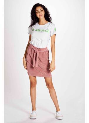 T-shirt blanc SAVE THE DUCK femme