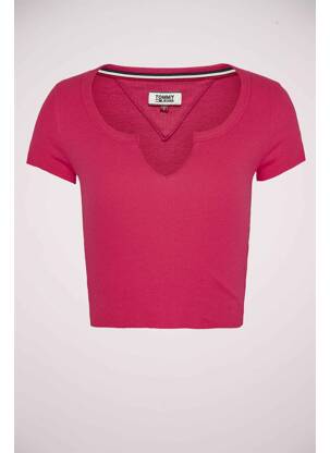 T-shirt rouge TOMMY HILFIGER pour femme