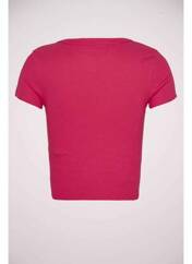 T-shirt rouge TOMMY HILFIGER pour femme seconde vue