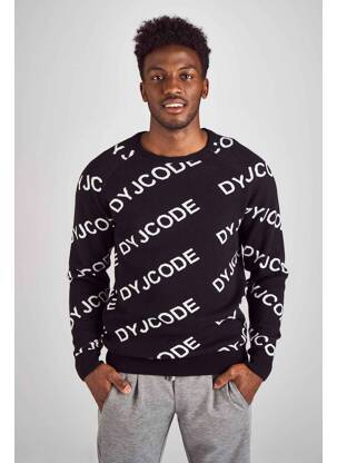 Pull noir DYJCODE BY DENNIS PRAET  homme