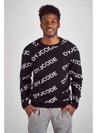 Pull noir DYJCODE BY DENNIS PRAET  homme