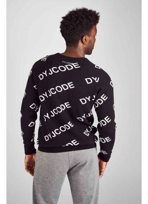 Pull noir DYJCODE BY DENNIS PRAET  homme