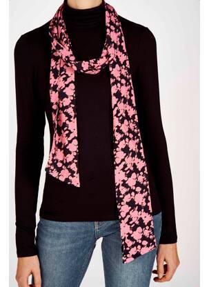 Foulard rose DEUX. BY ELINE DE MUNCK femme