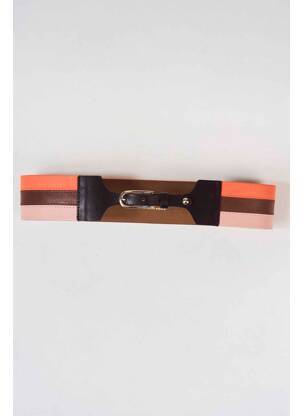 Ceinture marron DEUX. BY ELINE DE MUNCK femme