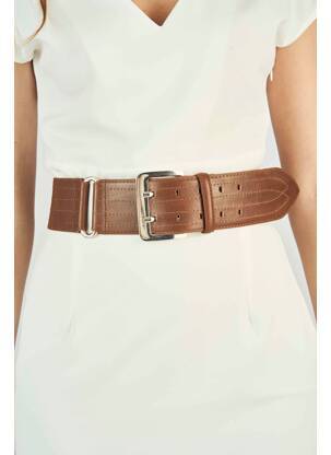 Ceinture marron DEUX. BY ELINE DE MUNCK femme