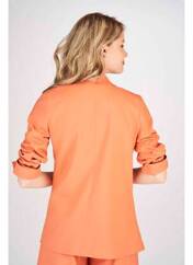 Blazer orange DEUX. BY ELINE DE MUNCK pour femme seconde vue
