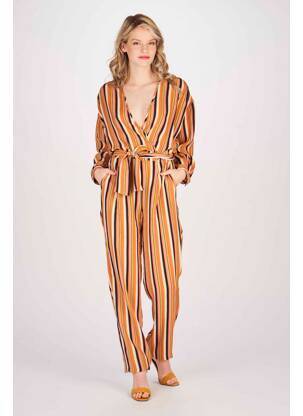 Combi-pantalon orange DEUX. BY ELINE DE MUNCK femme