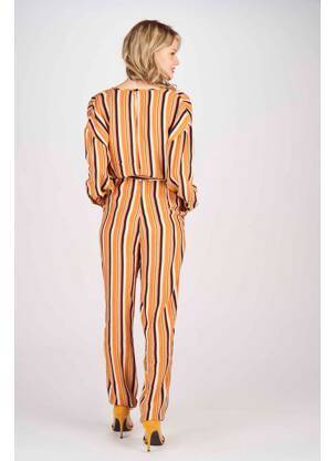 Combi-pantalon orange DEUX. BY ELINE DE MUNCK femme