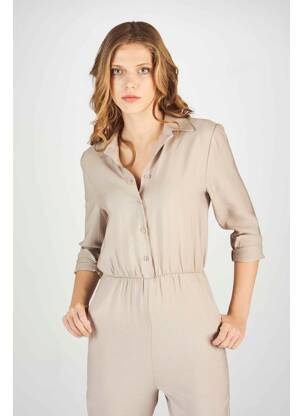 Combi-pantalon gris DEUX. BY ELINE DE MUNCK femme