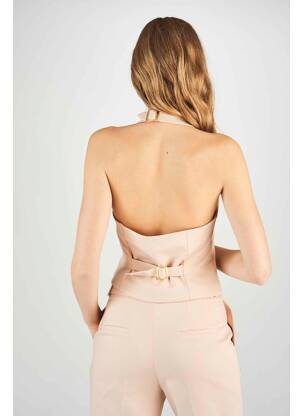 Gilet sans manche rose DEUX. BY ELINE DE MUNCK femme