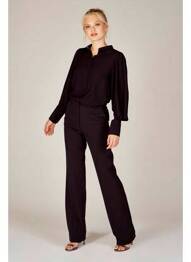 Pantalon chino noir DEUX. BY ELINE DE MUNCK femme